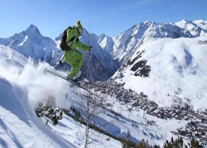 Domek alpejski In Les 2 Alpes With Panoramic Views